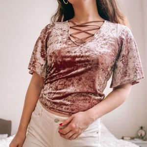 💐 2 for $20! 💐 AEO Velvet top